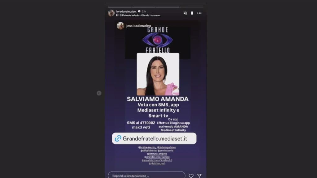 "Grande Fratello", in quattro in nomination, votate per sostenere Amanda Lecciso