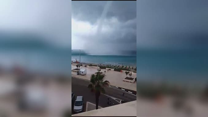 Maltempo, paura a San Foca per una tromba d'aria
