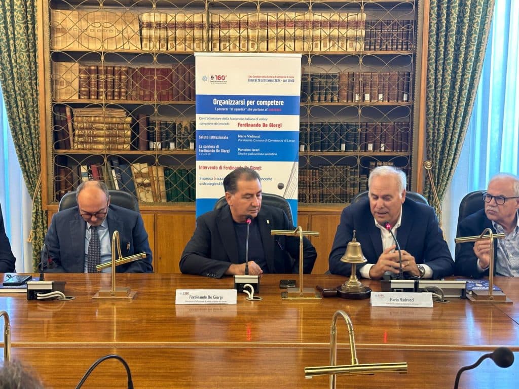 Rispetto, condivisione, disponibilità: Fefé De Giorgi indica la strada agli imprenditori