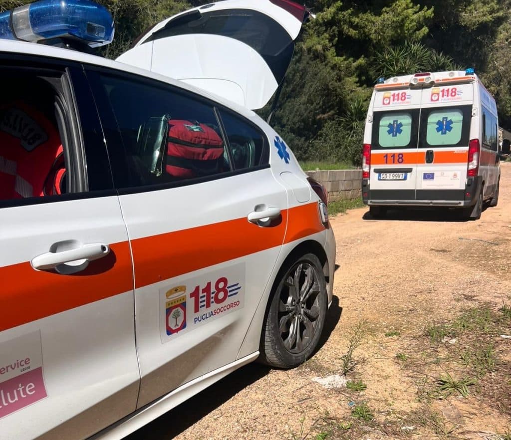 Incidente sul lavoro a Supersano, uomo in codice rosso in ospedale