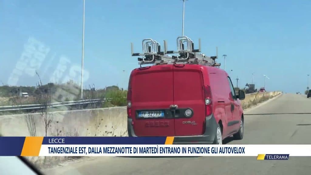 Tangenziale Est, dalla mezzanotte di martedì entrano in funzione gli autovelox