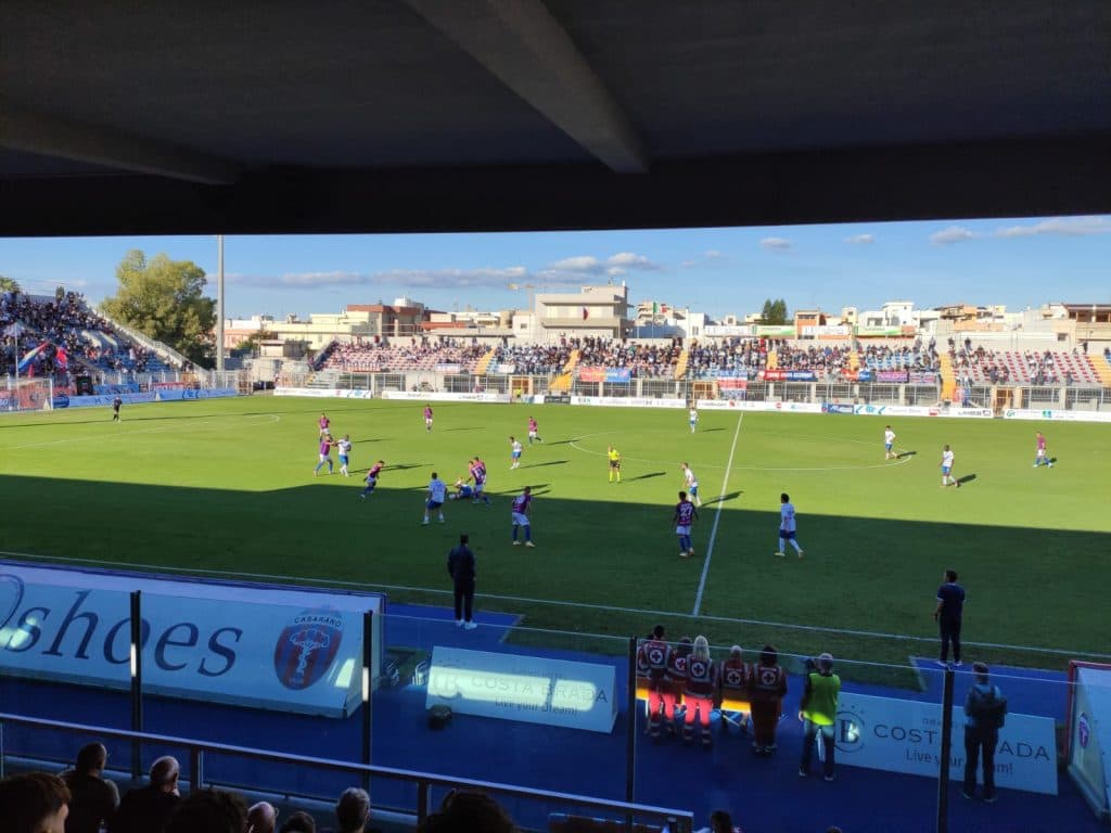 Il Casarano vince il derby contro il Brindisi: 3-1 il finale