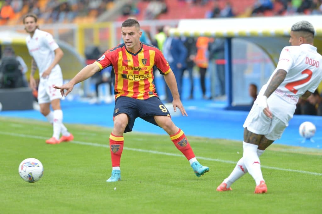 Il Milan fa vacillare il Lecce per Krstovic