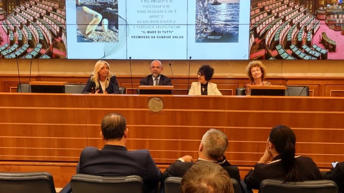 Maria De Giovanni ospite in Senato