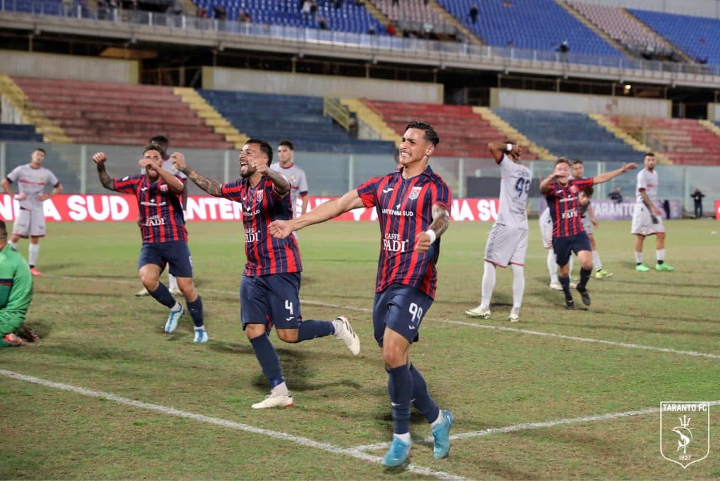 Il Taranto proverà a sfruttare l'effetto vittoria