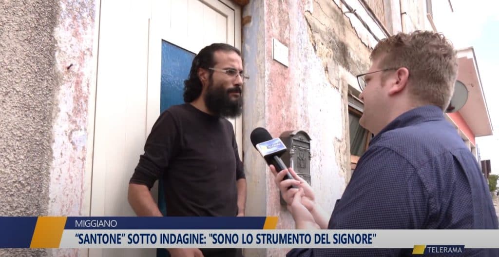 “Santone” di Miggiano sotto indagine: "Sono strumento del Signore"