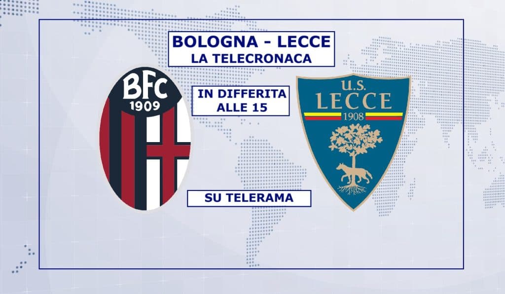 Bologna-Lecce alle 15 su TeleRama