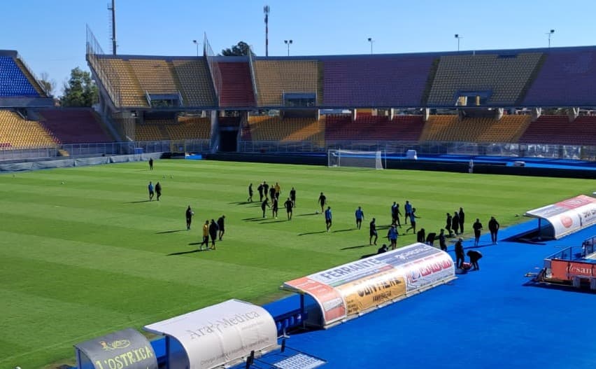 Lecce, prove tattiche col 4-3-3 per Giampaolo: Rebic prima punta
