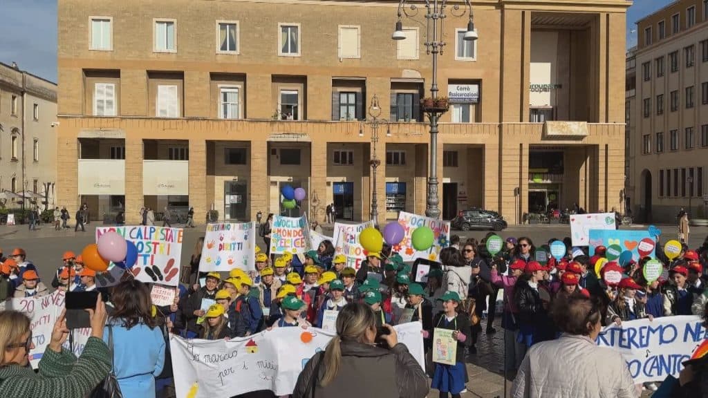 Diritti dell'infanzia, in città la "Marcia dei bambini"