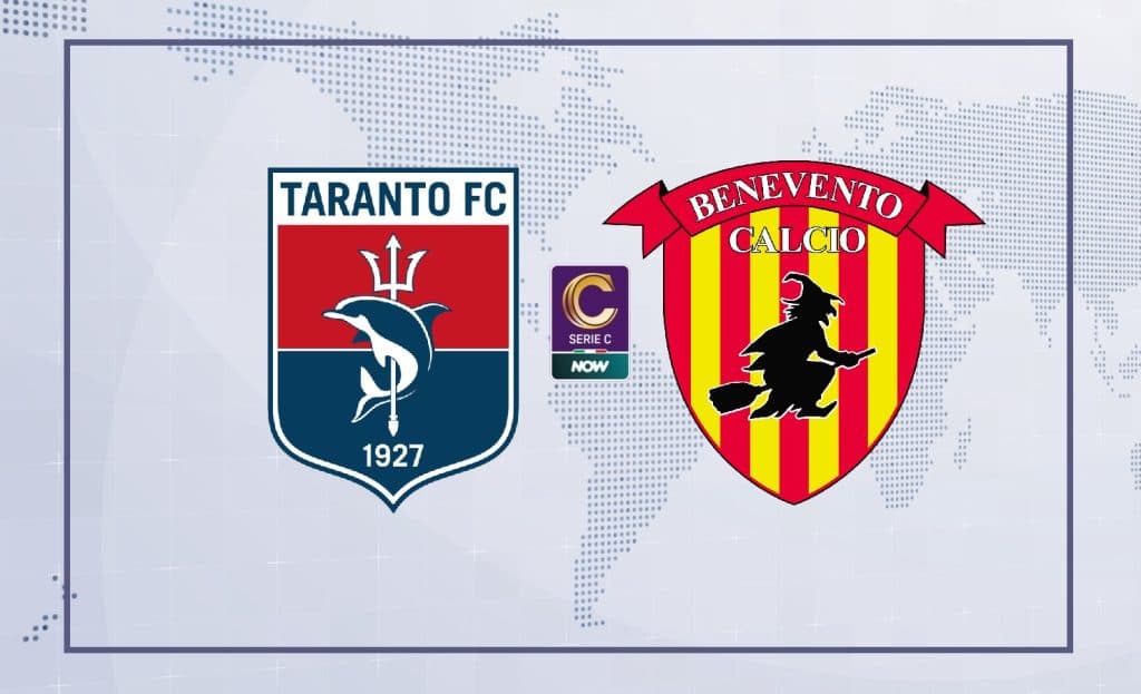 il Taranto si arrende alla capolista Benevento