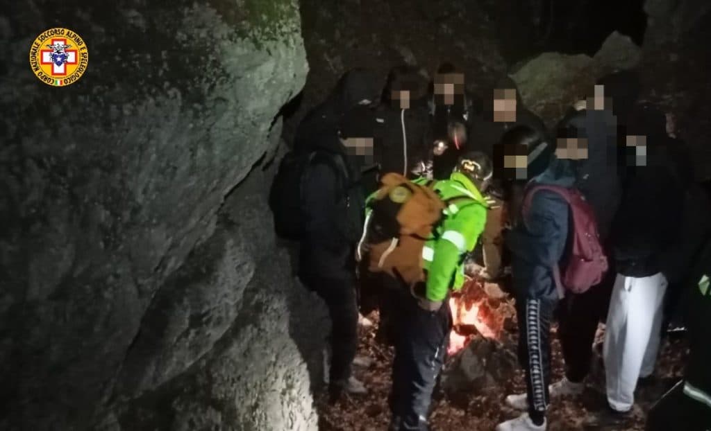 Pollino, nove escursionisti leccesi dispersi: salvati dal soccorso alpino