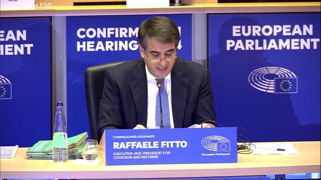 Ue, Fitto vicepresidente: orgoglio unanime della coalizione