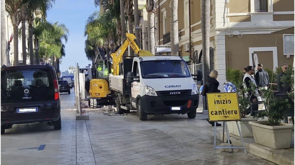 Brindisi, città devastata dai lavori in corso...