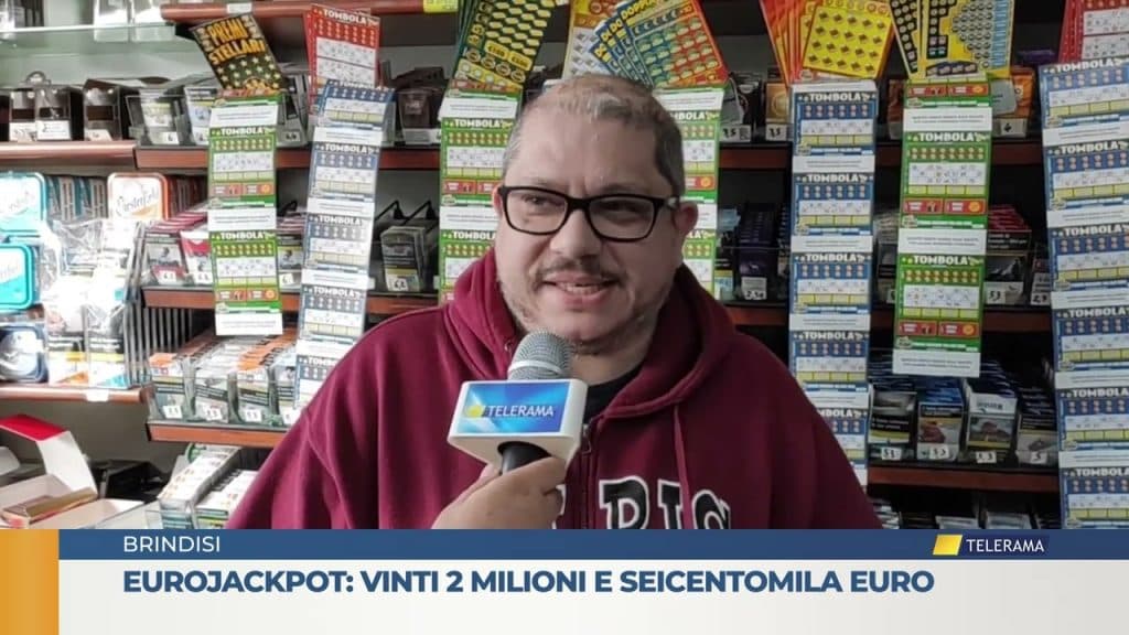 Eurojackpot: vinti a Brindisi 2 milioni e seicentomila euro