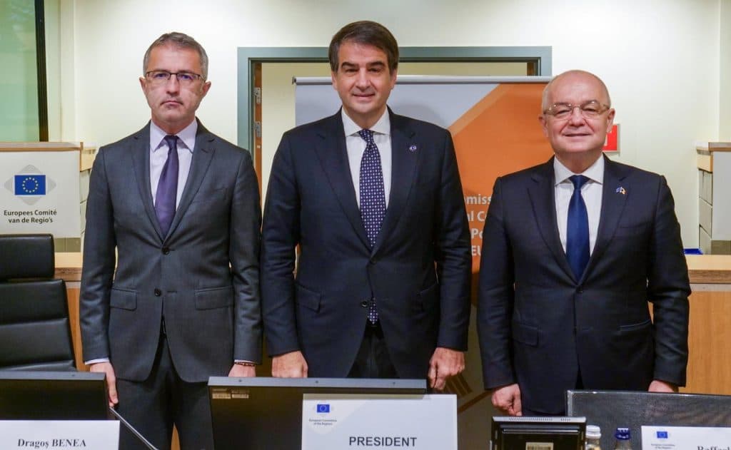 Prima riunione per il vicepresidente Ue Raffaele Fitto