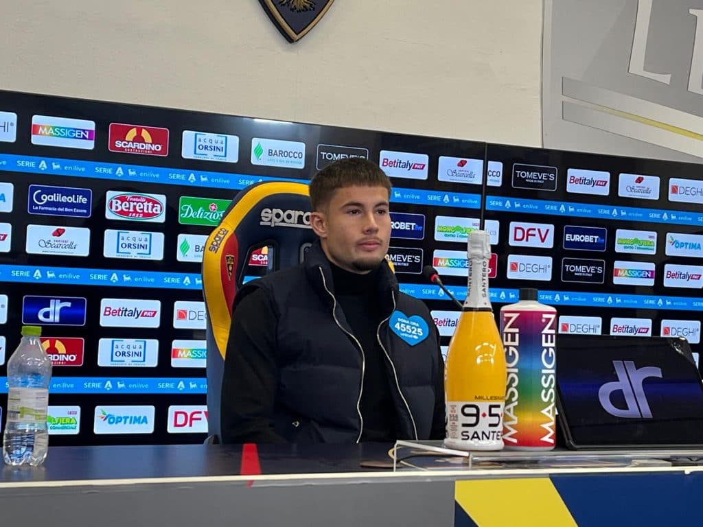 Lecce, Berisha: "Posso ancora crescere, abbiamo dato tutto"