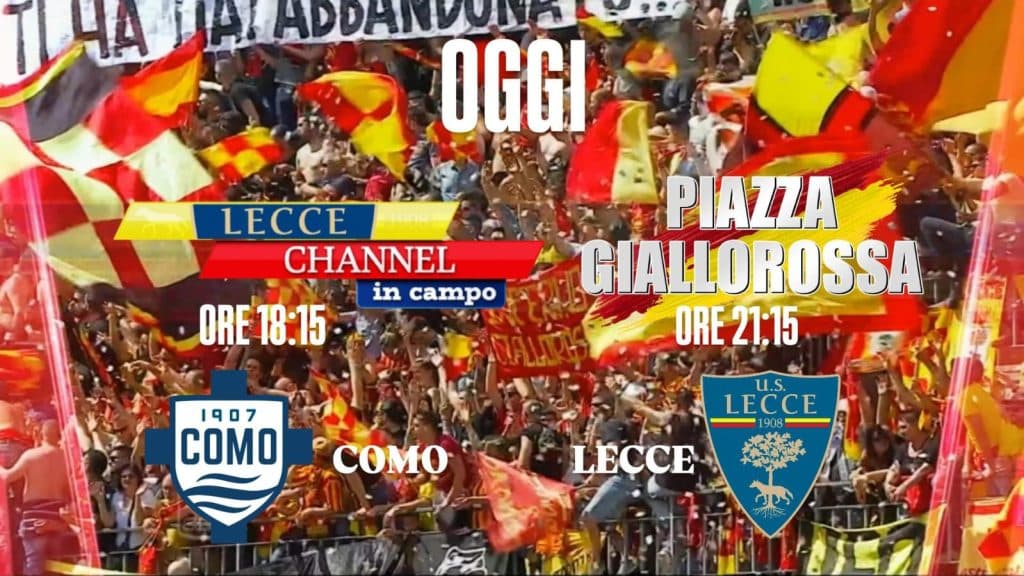 Un lunedí a tinte giallorosse: oggi su Telerama Lecce Channel in Campo e Piazza Giallorossa