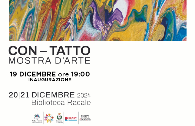 Inaugurazione della Mostra d'Arte "Con-Tatto" alla Biblioteca Comunale di Racale: Un Incontro tra Arte e Salute Mentale