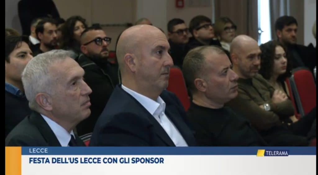 Lecce, festa di Natale con gli sponsor