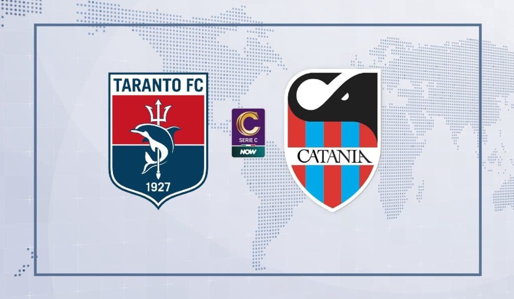Taranto, allo Iacovone il Catania dilaga con cinque gol