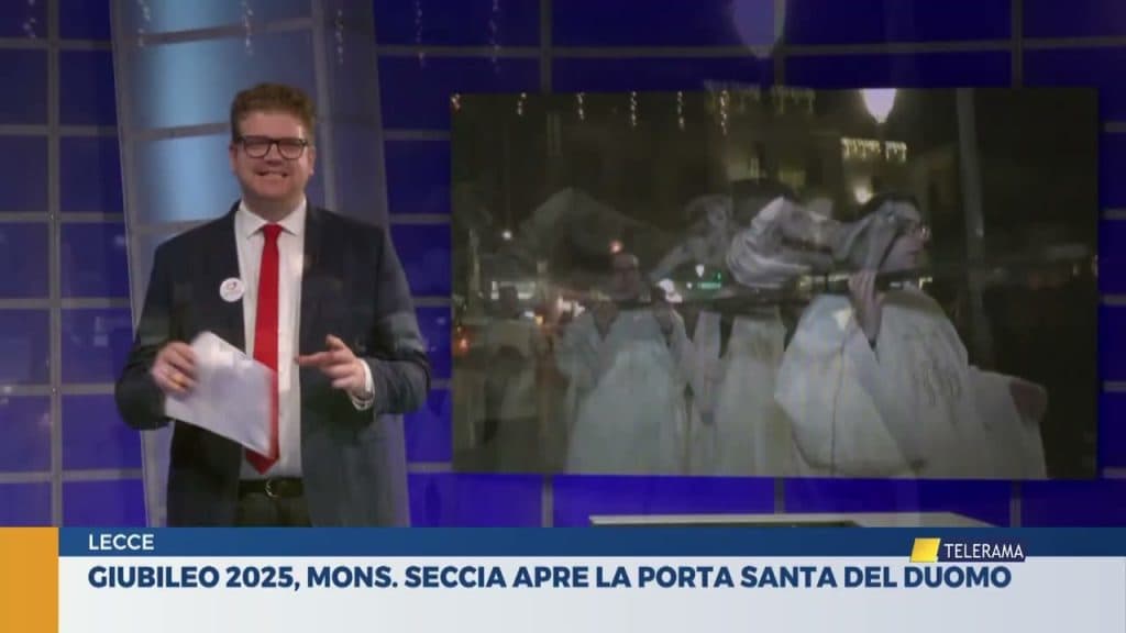 Giubileo 2025, Mons. Seccia apre l'Anno Santo a Lecce