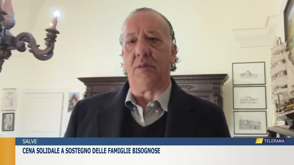 Cena solidale a sostegno delle famiglie bisognose a Salve
