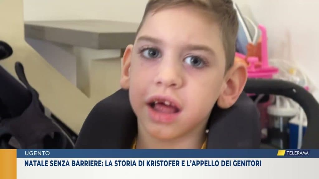 Natale senza barriere: la storia di Kristofer e l’appello dei genitori