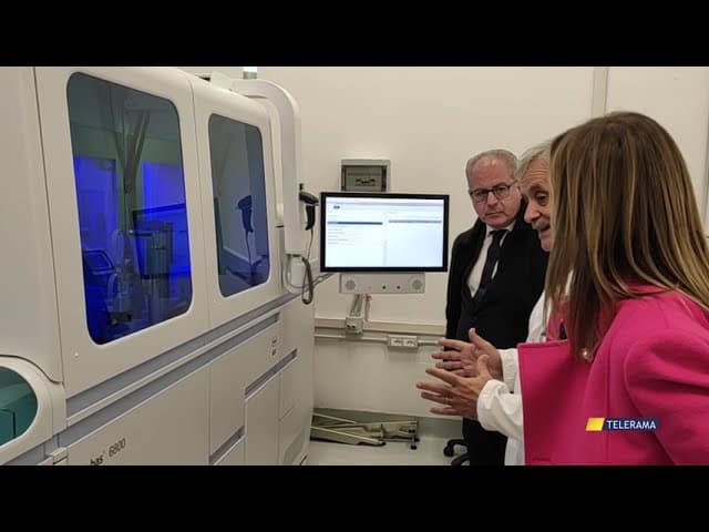 Nuovo sistema Cobas 6800: diagnostica avanzata al “Perrino”