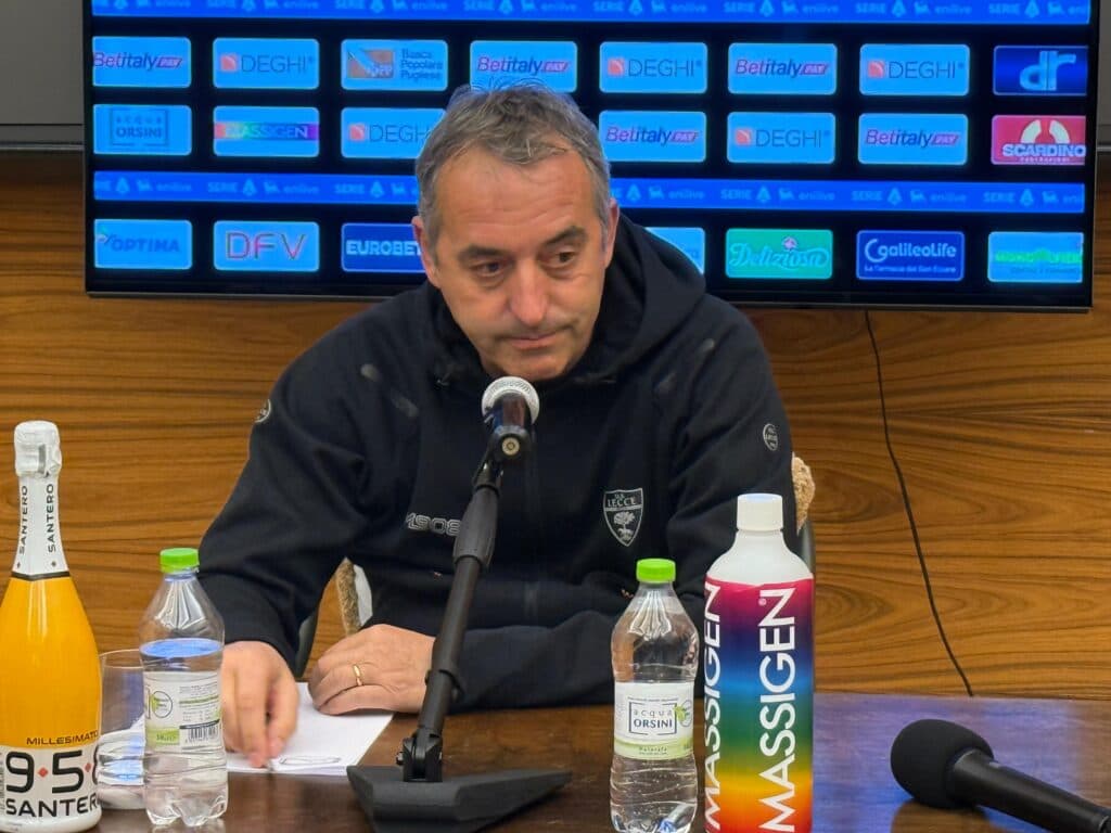 Giampaolo: "Bravo Lecce, così mi piaci. Krstovic? Diventerà ancora più forte"
