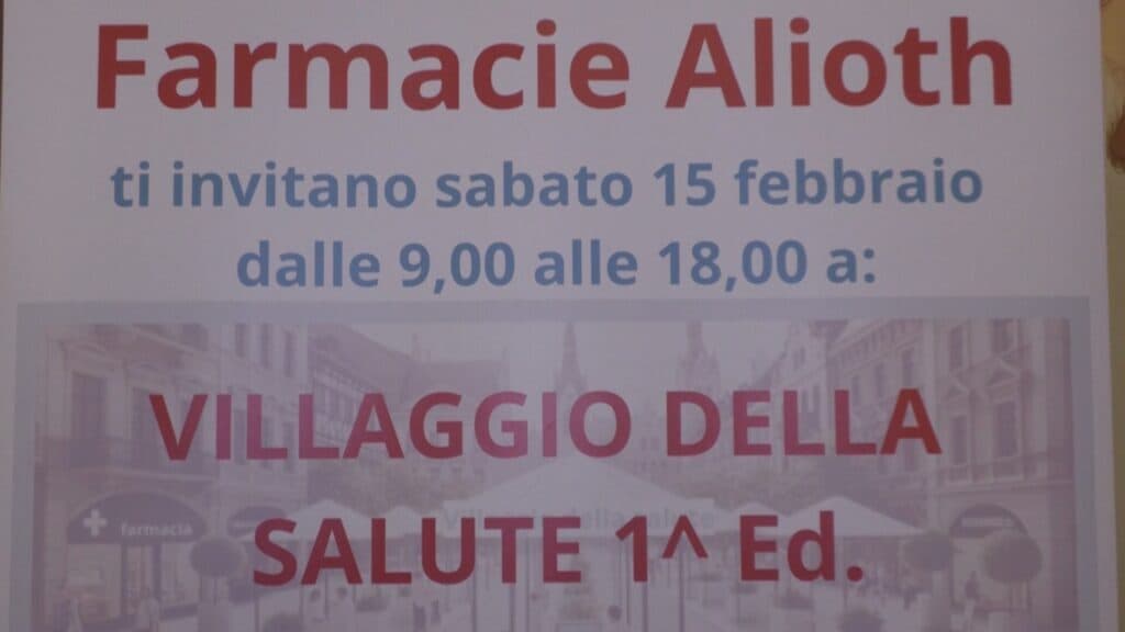 Taranto - Apre il villaggio della salute: l'impegno di Alioth & Co.
