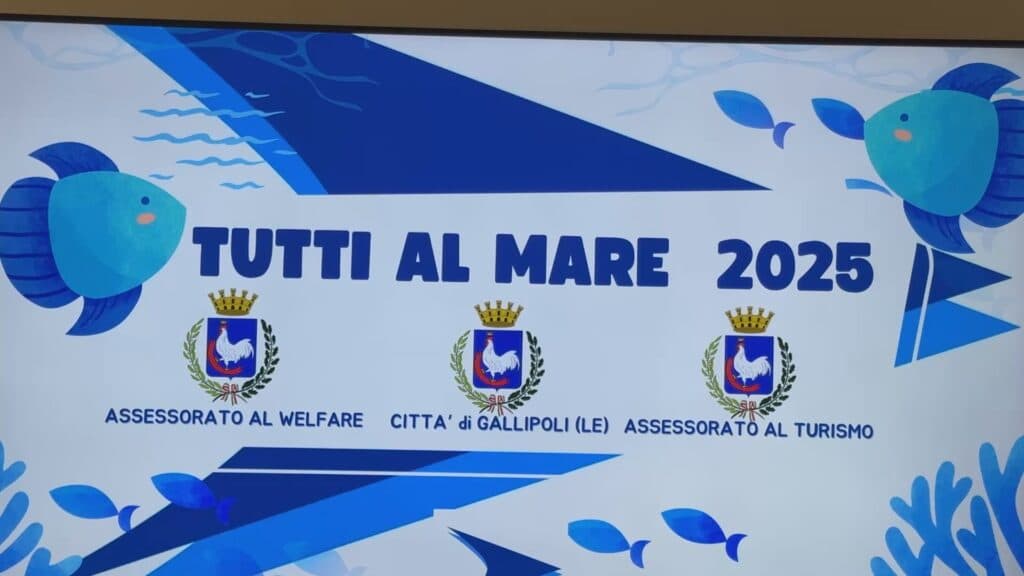Gallipoli, "Tutti al mare" con ombrelloni e lettini gratis per over 75 e disabili