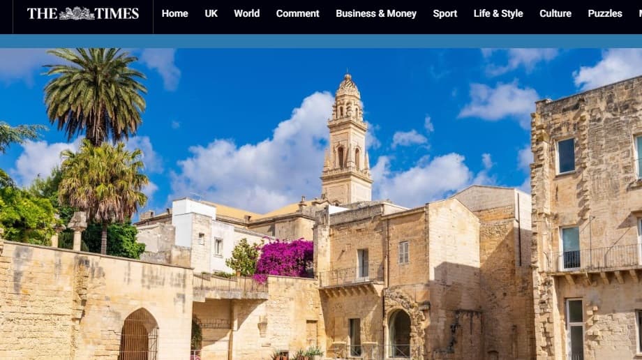 Dove andare in vacanza? Il “Times” consiglia “la Firenze del Sud”