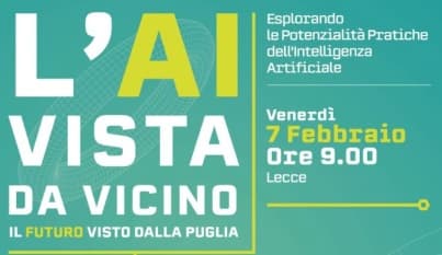 “L’IA vista da vicino. Il futuro visto dalla Puglia”