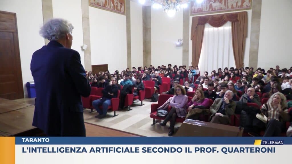 Taranto - L'intelligenza artificiale secondo il Prof. Quarteroni.