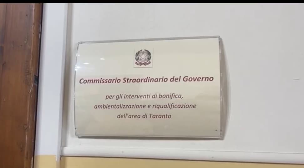 Taranto - Bonifiche: Uricchio a lavoro, aree SIN in primo piano.