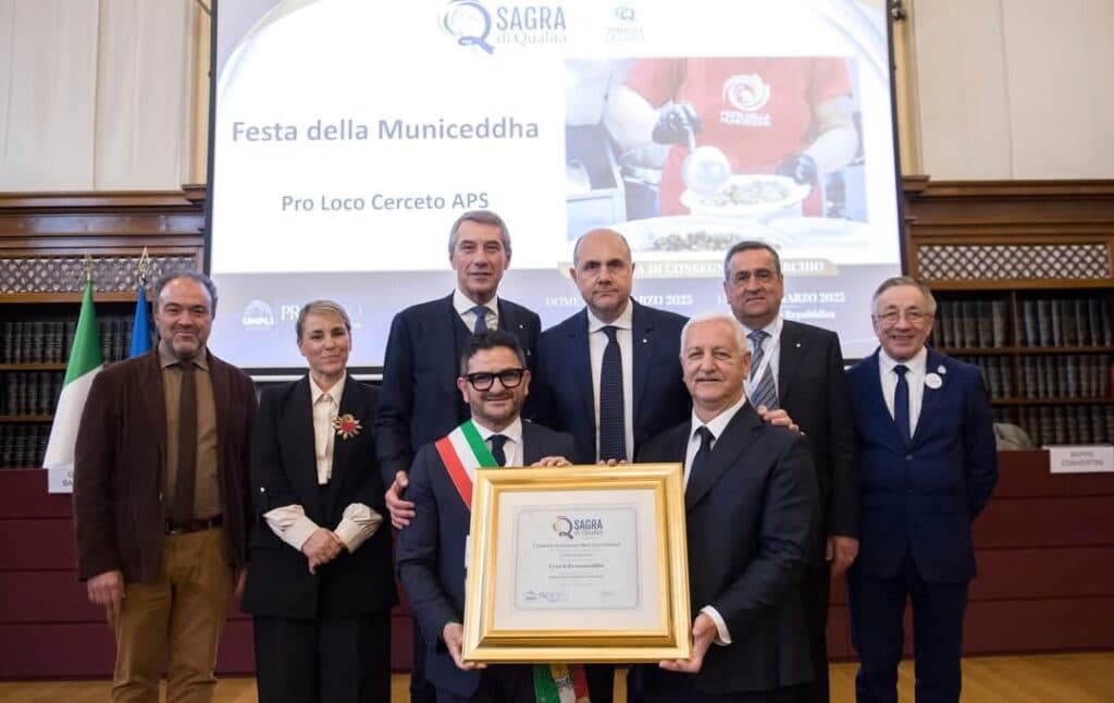 La Festa della Municeddha premiata con il marchio Sagra di Qualità Unpli