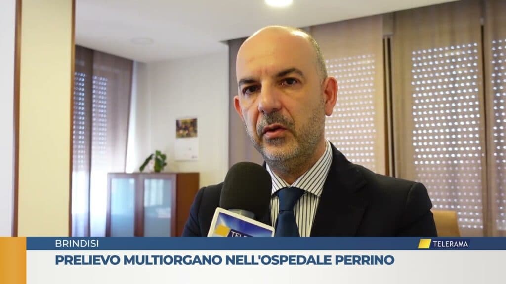 Prelievo multiorgano nell'ospedale "Perrino"