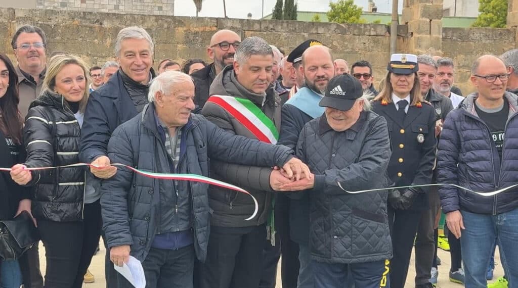Alezio, inaugurato il nuovo campo sportivo comunale