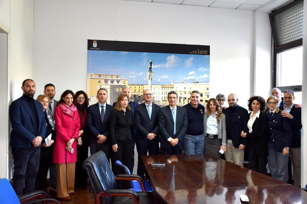 Il Prefetto Manno visita la Questura di Lecce
