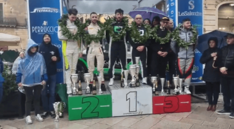 Al 30° Rally Città di Casarano l'ottavo sigillo di Francesco Rizzello