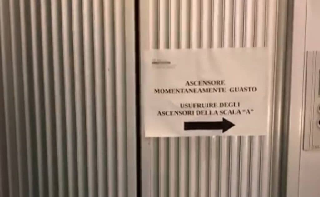Ospedale "Pispico", ascensori bloccati da tre anni: disagi per anziani e pazienti