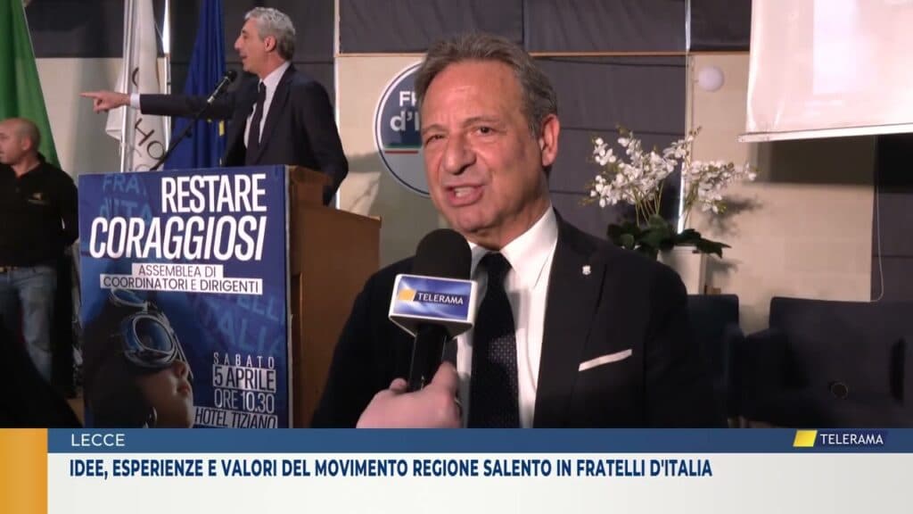 Idee, esperienze e valori del Movimento Regione Salento in Fratelli d'Italia
