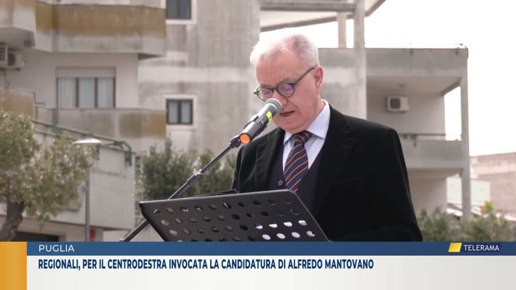 Regionali, per il centrodestra invocata la candidatura di Alfredo Mantovano