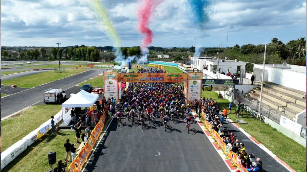 Successo per la 12ª Marathon del Salento: mille bikers nel cuore del Parco Naturale di Ugento