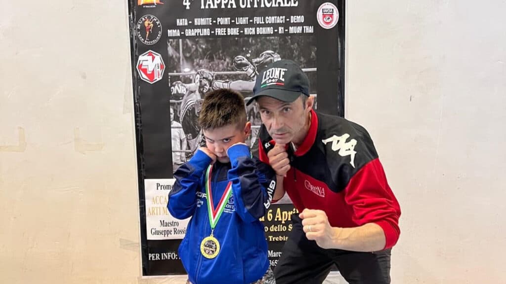 Kickboxing, il piccolo David Maggio conquista i Mondiali di San Marino