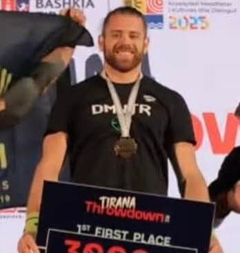 “Tirana Throwdown" 2025: il leccese Federico Marra primo classificato