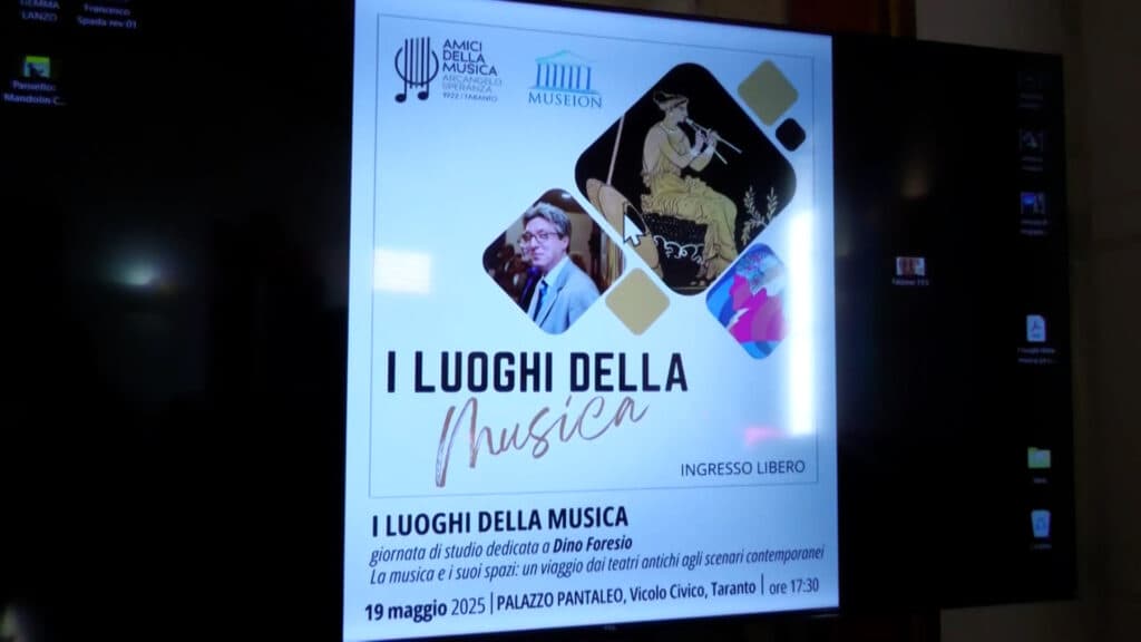 Taranto. "I luoghi della musica": omaggio a Dino Foresio