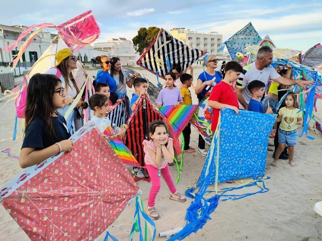 Successo per la prima “Festa degli Aquiloni” a Porto Cesareo