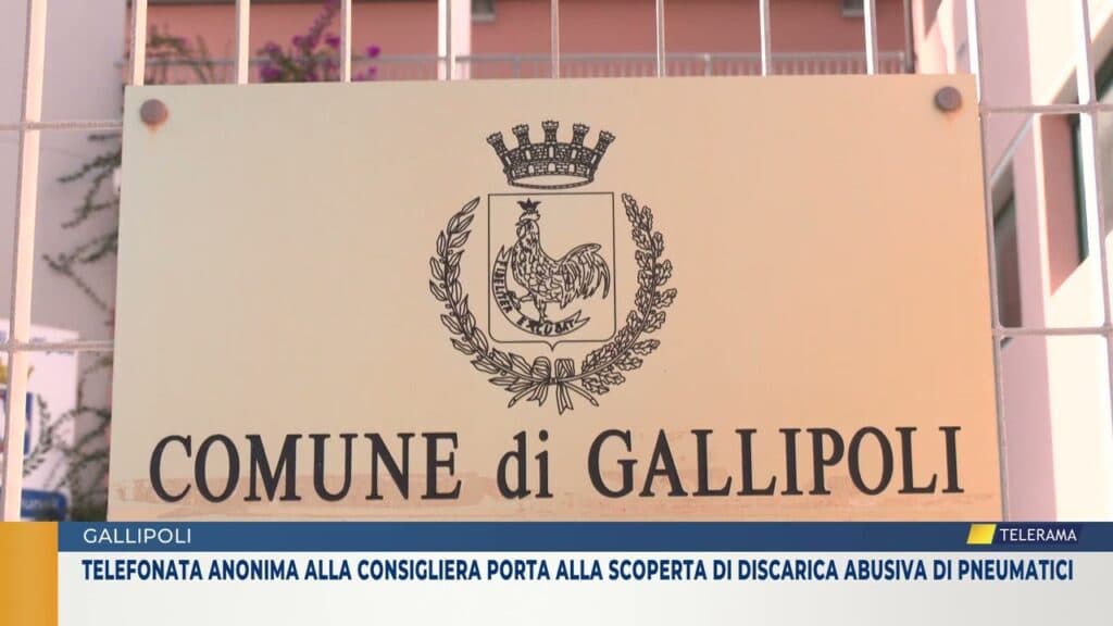 Telefonata anonima alla consigliera porta alla scoperta di discarica abusiva di pneumatici
