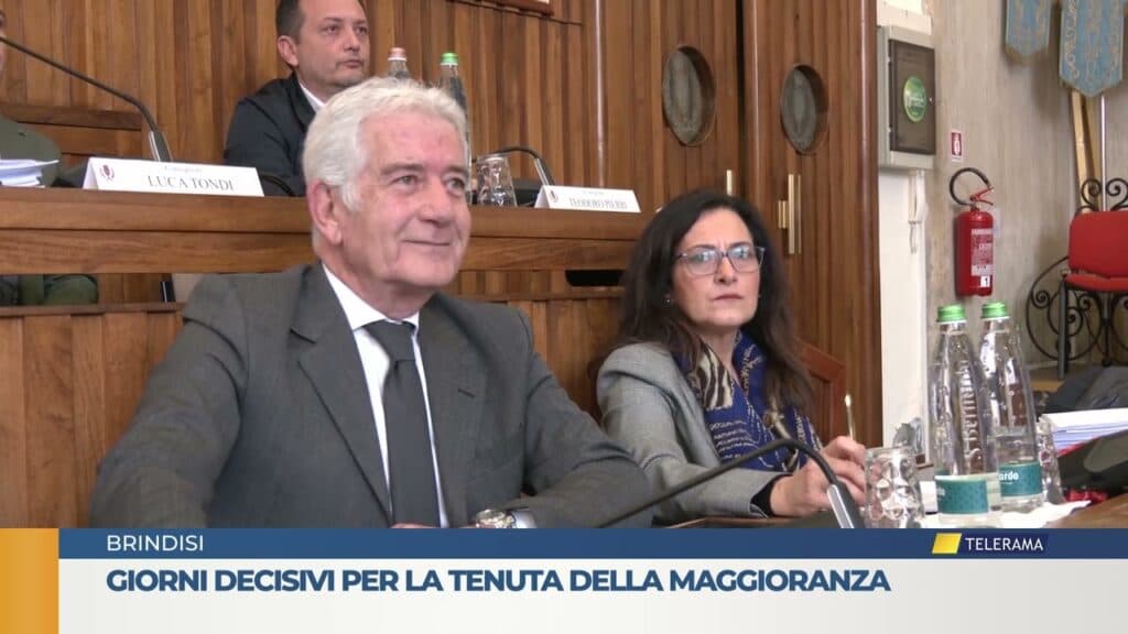 Brindisi - Giorni decisivi per la tenuta della maggioranza
